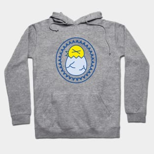 Screaming Baby Duck Egg Vector Illustration Hoodie